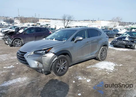 2015 Lexus Nx 200T from USA, damaged, VIN JTJBARBZ1F2018829